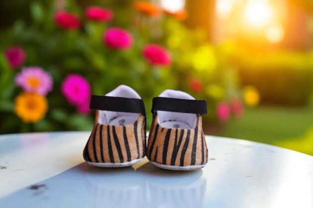 Beblux Kaplan Desenli Babet Bebek Ayakkabısı - Görsel 2