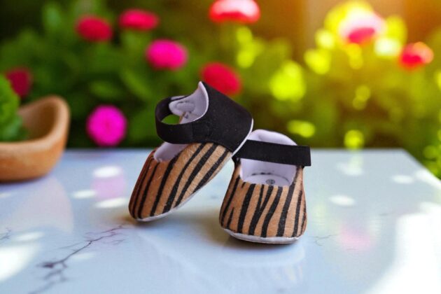 Beblux Kaplan Desenli Babet Bebek Ayakkabısı