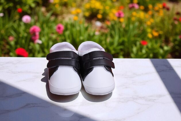 Beblux Erkek Bebek LUX Spor Ayakkabısı Siyah/Beyaz