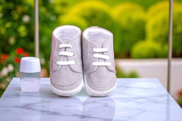 Beblux Erkek Bebek LUX Converse Ayakkabısı Gri - Görsel 2