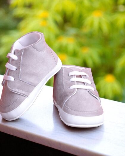 Beblux Erkek Bebek LUX Converse Ayakkabısı Gri